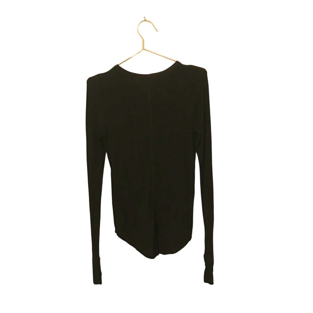 Feel the Piece Terre Jacobs Black Long Sleeve Top XS/S - Picture 2 of 6